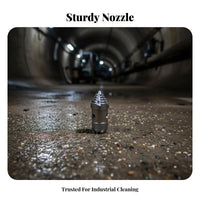 Rotating Sewer Jet Nozzle Multi-Directional Streams High Pressure Drain Cleaning Nozzle Heavy Duty Pipe Dredging Spray Head for Expert Cleaners