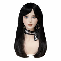 Sleek Skin Look PVC Half Head Bust for Photo Photography