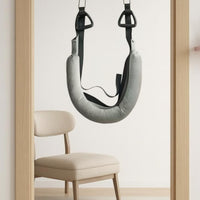 Cloth-Covered U-Shaped Traction Belt Padded Traction Belt Metal Hooks for Home Use