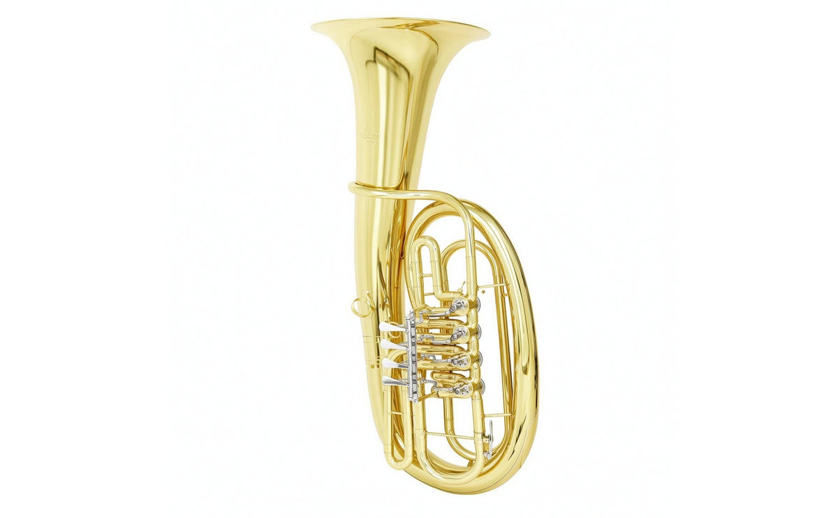 Euphonium with Case Beginner Euphonium Professional Wind Instrument for Beginners, Students, Practice