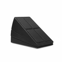 3 Pieces Calf Stretcher Slant Board Adjustable Angles Squat Wedge Block Portable Squat Wedge for Weightlifters, Runners