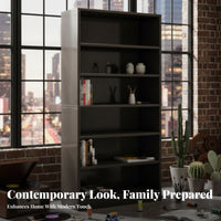 Floor-Standing Cube Organizer Multitier Design Storage Cabinet Includes Drawers Shelving unit Large Capacity for Families, Students, Homeowners, Living Room, Bedroom, Office, Closet