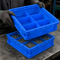Plastic Parts Organizer Box with Dividers for Hardware Tools and Screws
