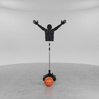 Basketball Opponent Figure Anti-Interference Basketball Training Mannequin Guarding Practice Figure for Coaches