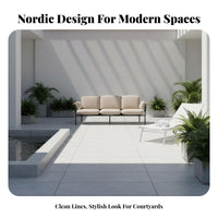 Sofa and Armchair Set with Table Waterproof 4-Piece Lounge Group Outdoor Furniture for Homeowners, Families, Balcony, Courtyard, Backyard