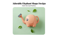 Elephant Watering Can Creative Design Cartoon Animal Watering Pot Long Spout Kids Sprinkler Pot for Young Children, Indoor Plants, Beach, Washroom