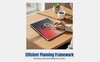 Indigenous-Themed Yearly Planner, Creative Cultural Design, Coil Bound Notebook, Monthly & Annual Organizer