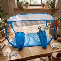 Still Air Chamber with Glove Ports Indoor Fungi Grow Box Clear