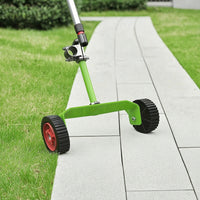 Clamp-on String Trimmer Wheel Attachment Universal Trimmer Support Wheel Attachment Easy to Install Grass Eater Support Wheels Heavy-Duty for Gardeners