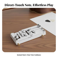 Easy To Use Single-Key Guitar Chord Helper Painless Playing Guitar Chord Helper Intuitive Fingering Display for Beginners, Kids, Self-Study