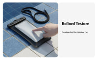Double-Sided Phone Dry Bag Floats on Water Waterproof Phone Protector Clear Photography Window for Swimmers, Beachgoers, Swimming Pool, Snorkeling