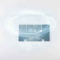 RV Air Conditioner Grille with Foam Screen Replacement AC Vent Screen Assembly Compatible Cover for Travel Trailer
