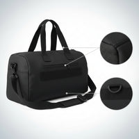 Lightweight Travel Duffel Bag Handsunrestricted Travel Duffel Sturdy Adjustable Shoulder Strap Strong for Travelers, Commuters, Weekend Trips