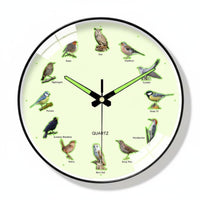 Luminous Wall Clock Decorative Silent Clock for Living Room