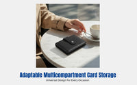 PU Leather Card Holder, Litchi Grain, Unisex Coin Purse, Small Snap Wallet