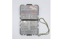 Compartmented Tackle Box with Transparent Lids Clear Fishing Tackle Box with Accessories Organized for Travel