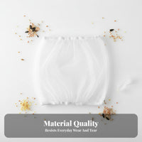 Reduces Mess Mesh Guard Keeps Floors Clean Mesh avian mesh sturdy Elastic Fit enclosure Skirt Airy material for Aviary, Indoors, Balcony, Living Room