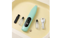 Rechargeable Paw Hair Trimmer LED Light Feline Paw Trimmer Digital Display Grooming Clipper Slim Pen-Like