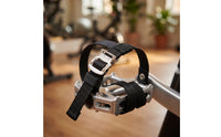 Bike Pedal Straps with Metal Buckle Heavy Duty Cycle Pedal Straps Non-Slip Easy to Use for Cyclists, Indoor Training
