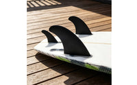 3 Pieces Board Fin Surfboard Rear Fin Stable Stable Aquatic Sports Gear for Paddleboarding