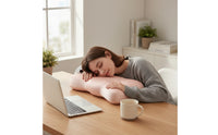 Side Sleeper Contour Pillow Ergonomic Memory Foam Pillow Contoured Bedding Pressure Relief for Bedroom, Salon