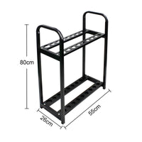 Freestanding Golf Club Rack Metal Golf Club Organizer Indoor Sturdy for Golfers, Garage, Home