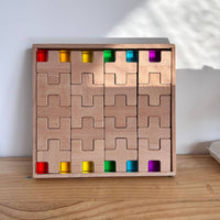 32 Pieces Translucent Acrylic Blocks Child-Centered Influenced Translucent Building Blocks  Creativity Light and Shadow Toy for Young Children