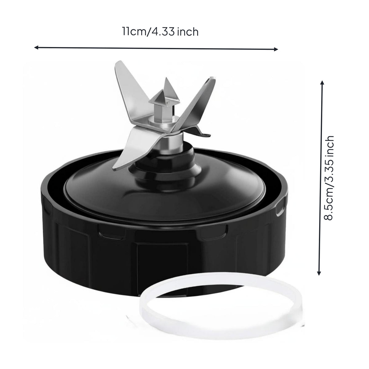 Food Grade Food Processor Blender Blade Easy to Replace Replacement Blender Blade