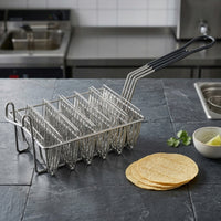 Taco Shell Fryer Basket Stainless Steel Taco Fryer Basket Wire Frame Deep Fry for Chefs, Commercial Kitchen
