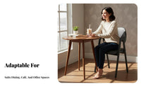 Modern Design Angular-Frame Armchair Comfortable Cushion Dining Chair Ergonomic Design Household Furniture Easy to Clean for Cafe Owners, Interior Designers, Restaurant, Home Office, Living Room, Reading Nook