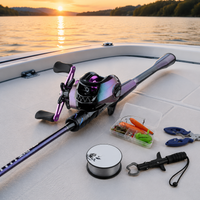 fishing rod and reel set