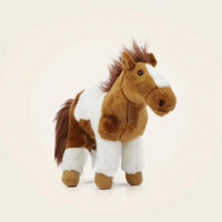 Horse Stuffed Toy Standing Horse Stuffed Animal Soft Cute for Children, Pretend Play, Nursery Decor