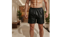 50 Pieces Individually Wrapped Disposable Men's Boxer Shorts Lightweight Boxer Shorts with Elastic Waistband Non-Woven Disposable Boxers Hygienic for Travelers, Spa Guests, Travel, Sauna, Hotel
