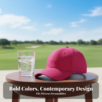Quick-Dry High Ponytail Hat Sun Protection Accessible Back Cap Lightweight for People with Long Hair, Golfers, Outdoor Sports, Running