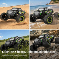 1/16 RC Pickup Crawler Knobby Tires Wireless-Controlled off-Road Truck 4x4 off-Road RC Truck Independent Shock Absorption System