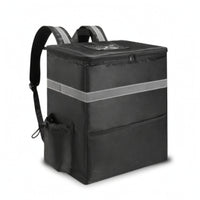 Food Delivery Backpack Sturdy Insulated Food Delivery Backpack Pizza Takeout Bag Hands-Unrestricted Water Resistant for Couriers