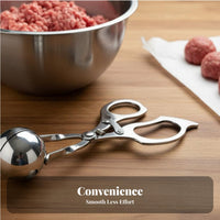 Meat Sphere Former Tongs Stainless Steel Meat Sphere Former Meat Sphere Er Tongs Easy Release Stainless Steel Meat Sphere Er