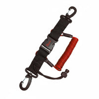 Diving Coil Lanyard 50kg Load Capacity Scuba Camera lanyard TPU Coated Underwater Camera lanyard for Freedivers