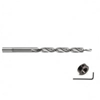 Spiral Fluted Inclined Hole Drill Bit Straight Shank Angled Wood Drill Bit