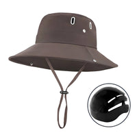 UPF 50+ Wide Brim Fisherman Hat EN1078 Certified Safety Bump Cap Hat Lightweight Outdoor Headwear Long-Lasting for Women, Beach, Hiking, Gardening