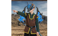 Dragon Costume Set Detailed Wing Attachments Masked Molded Toy
