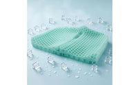 Honeycomb Gel Seat Cushion Soft Honeycomb Seat Cushion Sitting Aid Light Green High Elasticity