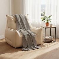 Removable and Washable Single Lazy Sofa High Resilience Little Devil Armchair Ergonomic Design Structured Bean Bag Sofa Wear-Resistant Material for Living Room, Balcony, Playroom