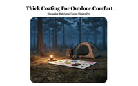 Foldable Outsidedoor Meal Blanket Waterresistant Portable Foldable Blanket Thickened Ground Mat for Families, Parents, Outsidedoor Meals, Camping
