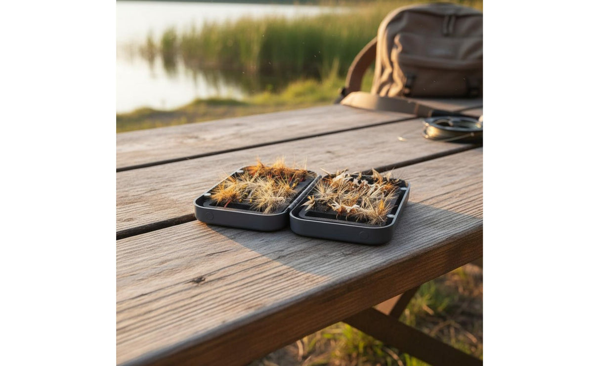 Dry Wet Fly Set Custom Label Fly Fishing Lure Box Strong and Long-Lasting Assorted Patterns for Online Sellers