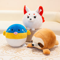 Electric Bouncing Ball Plush Toy with Voice Interaction, Rechargeable, for Youth