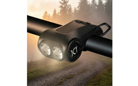 Bike Front Light with Audible Alert Twofunction Cycle Light with Audible Alert