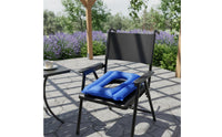 Air-Filled Seat Support Easy to Inflate Inflatable Seat Cushion Even Weight Distribution Pressure Relief Pad for Bedridden Patients, Elderly