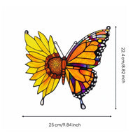Winged Beauty Sun Bloom Suncatcher Nature Inspired Design Luna Moth Suncatcher