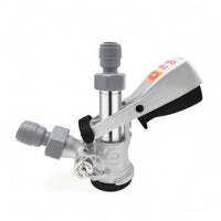 Stainless Steel Keg Coupler Metal Housing Keg Dispenser Black Beverage Equipment for Dispensing System